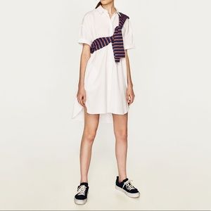 Zara Womens Shirt Dress w/ pockets